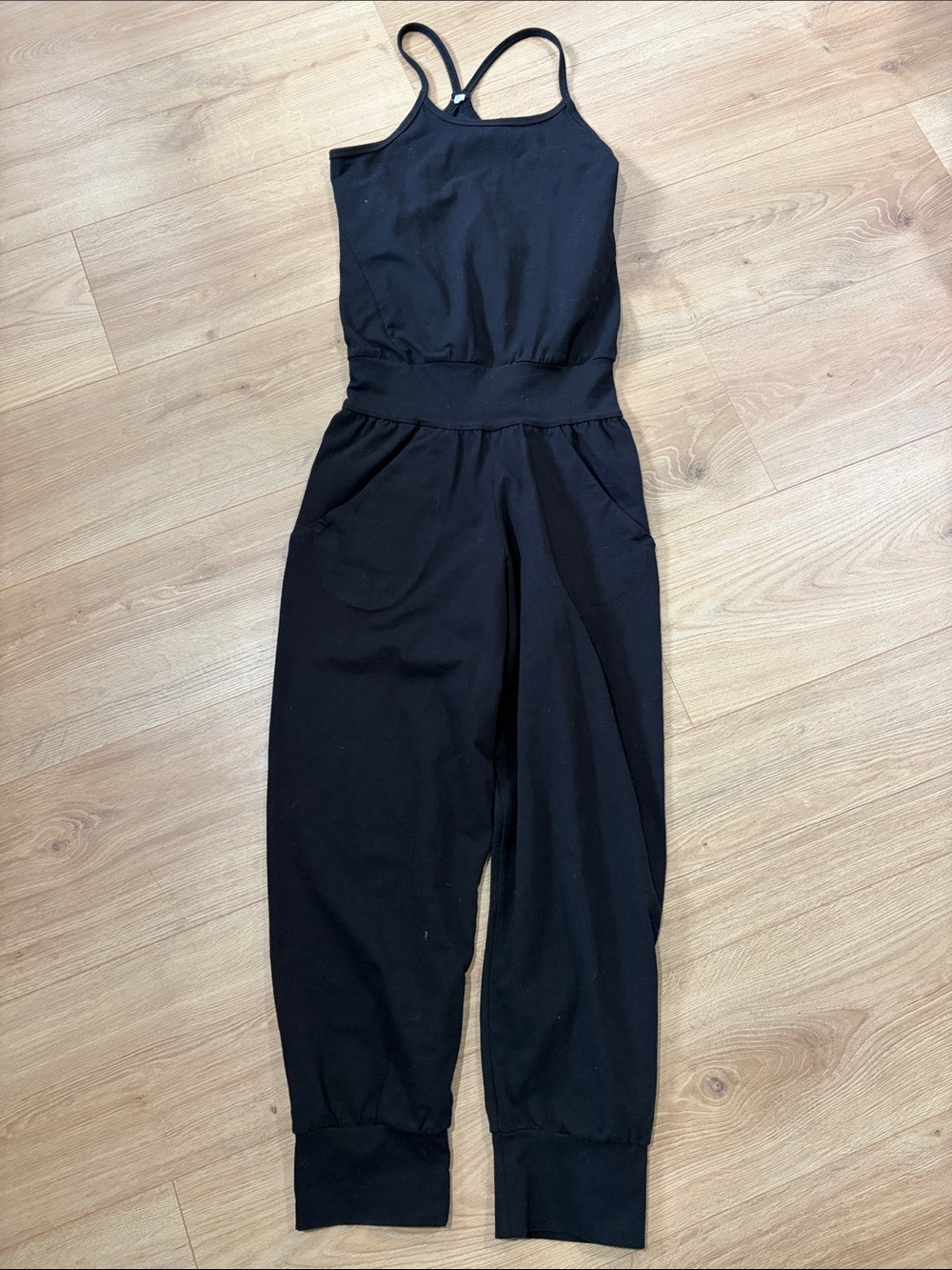 Ripple woman’s size small jumpsuit black